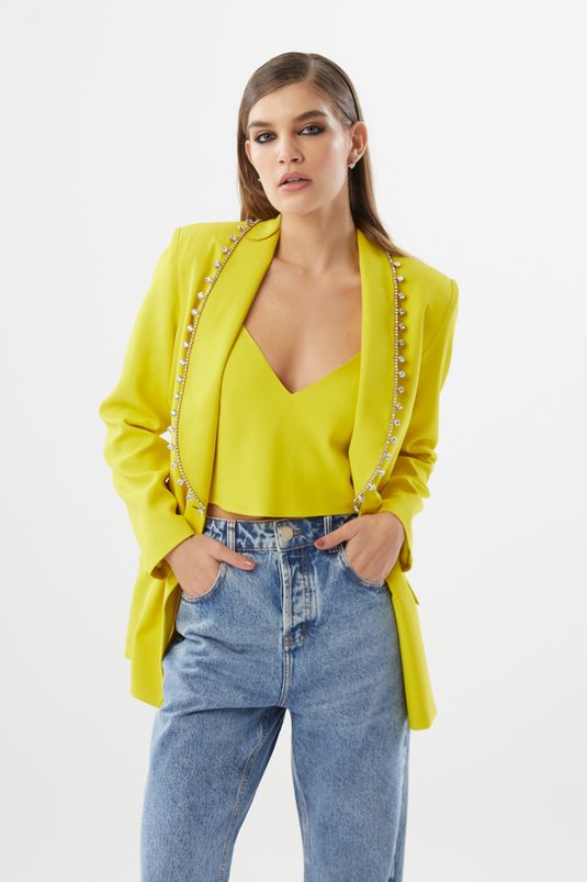 Next yellow sale blazer