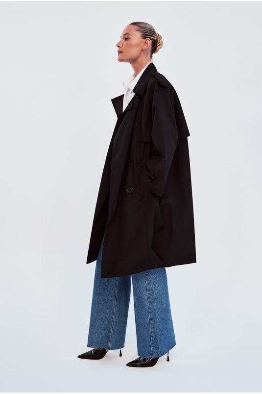 Trench Coat Gigi Preto - iorane