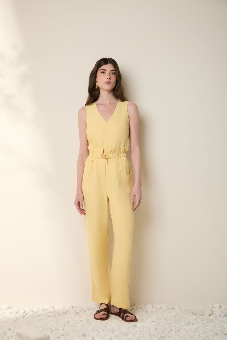 Calça Mercês Amarelo Pequi