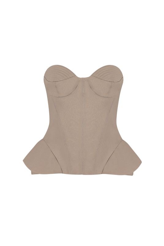 Corset Melina Cinza Maria Fumaça - iorane