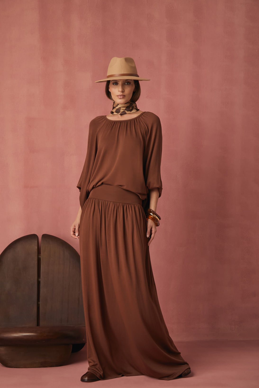 Vestido Joyce Marrom Tutu — Iorane
