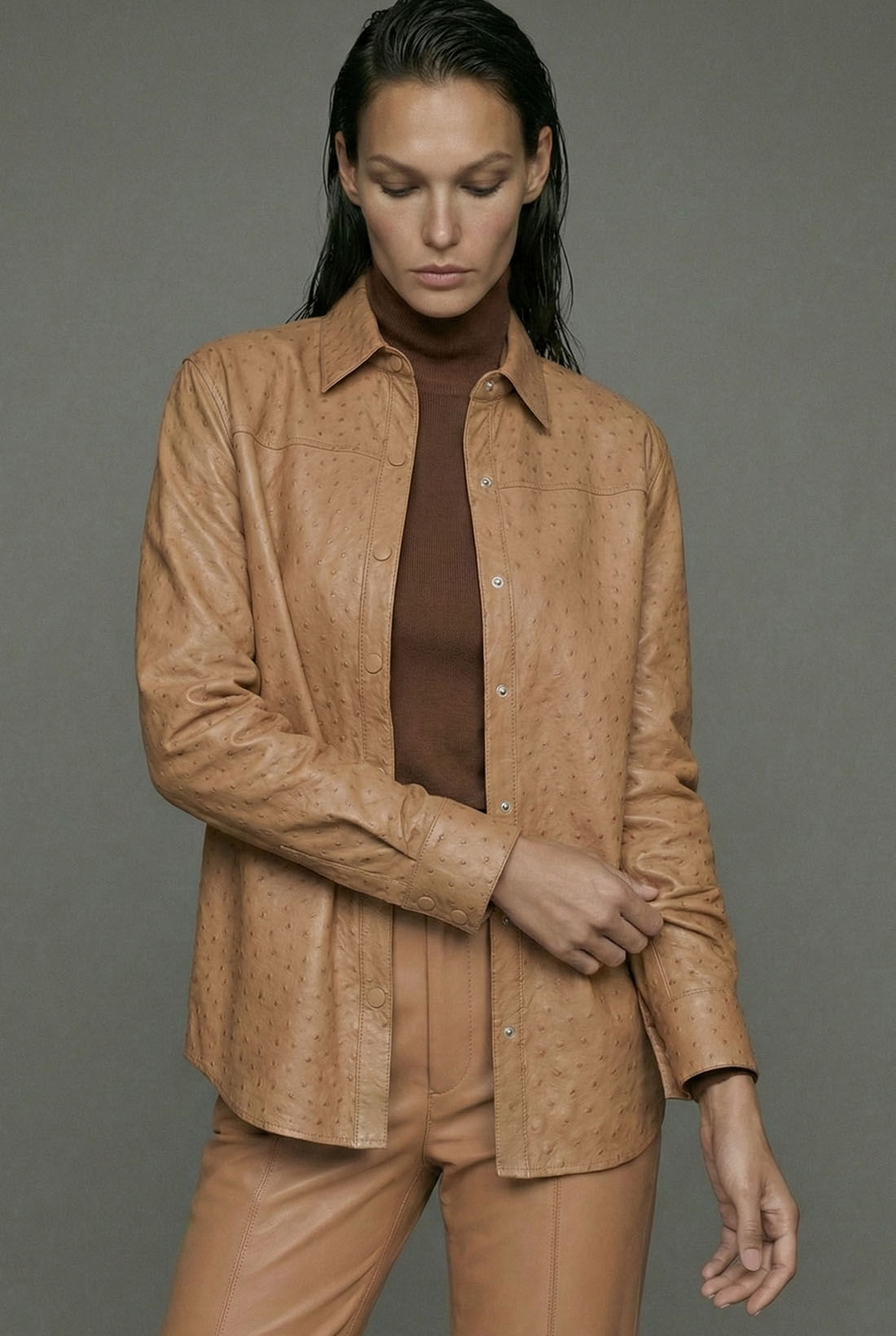 Camisa Milena Doce de Leite — Iorane