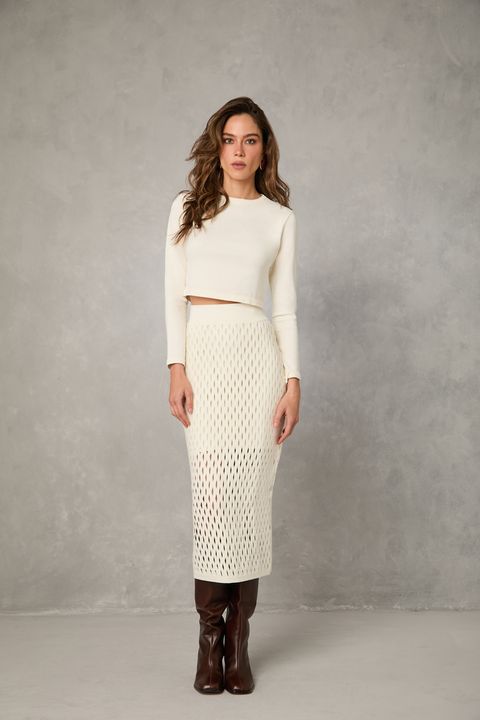 Saia Orfélia Off White — Iorane