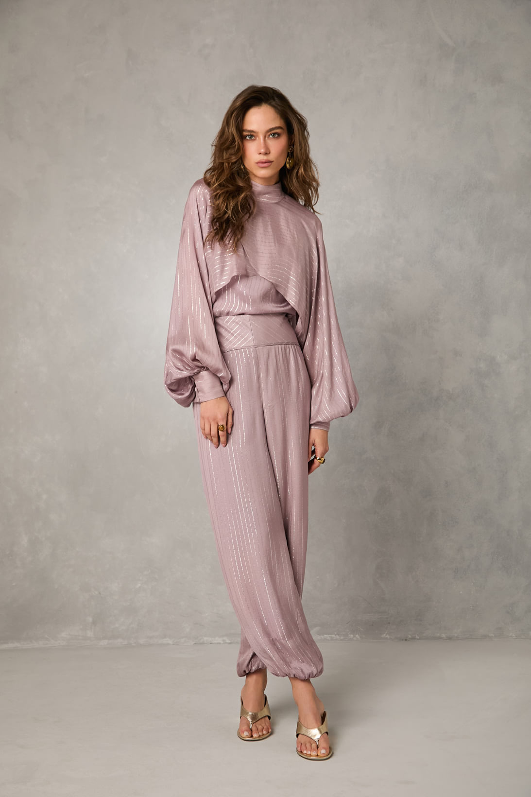 Calça Cícera Lilás Ametista — Iorane