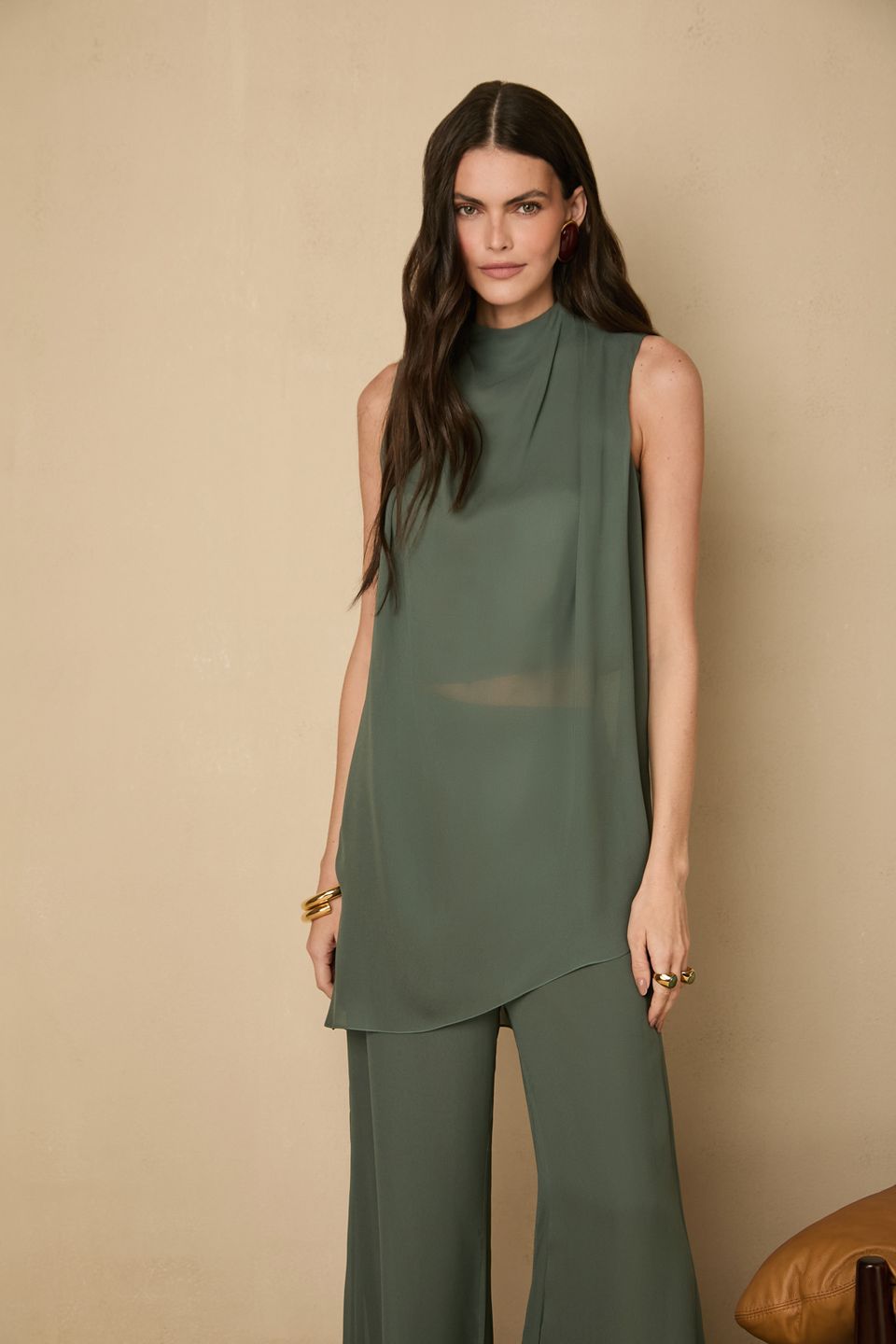 Blusa Angie Verde Quiabo