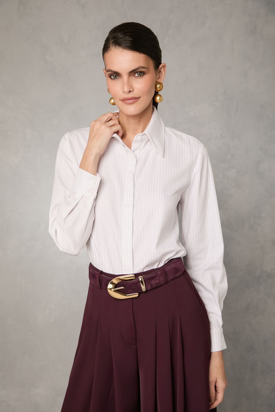 Camisa Ângela Off White