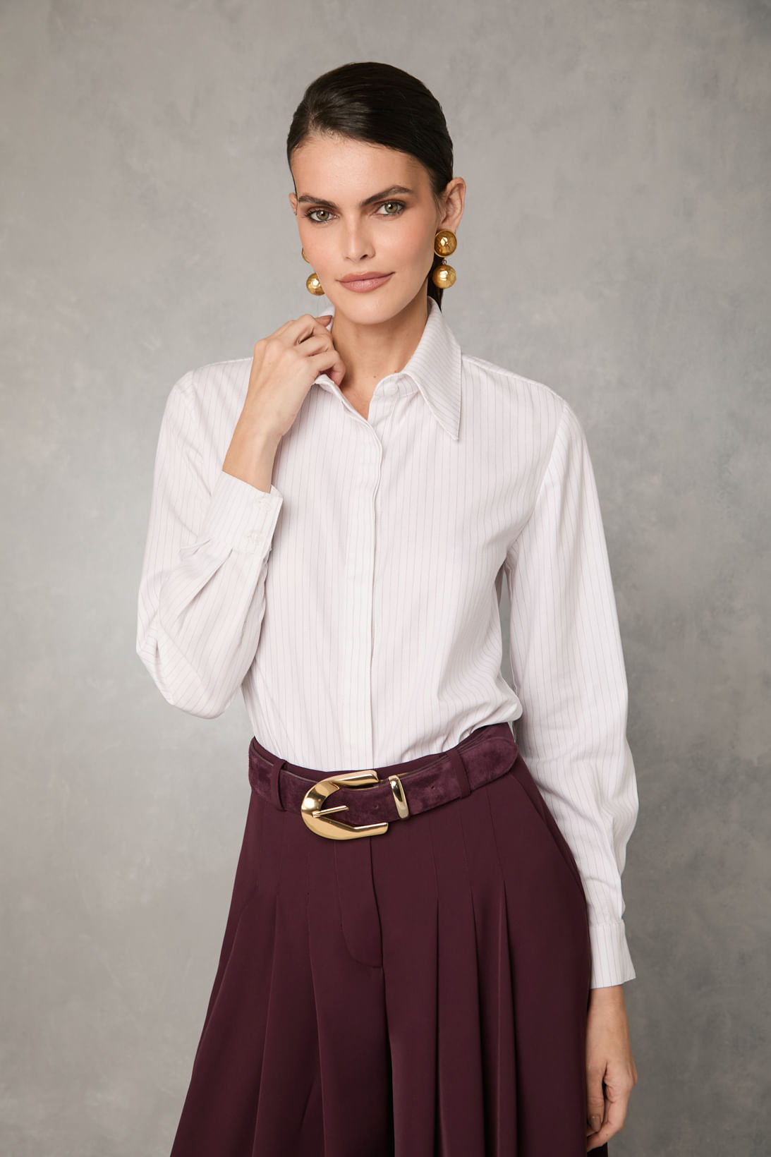 Camisa Ângela Off White — Iorane
