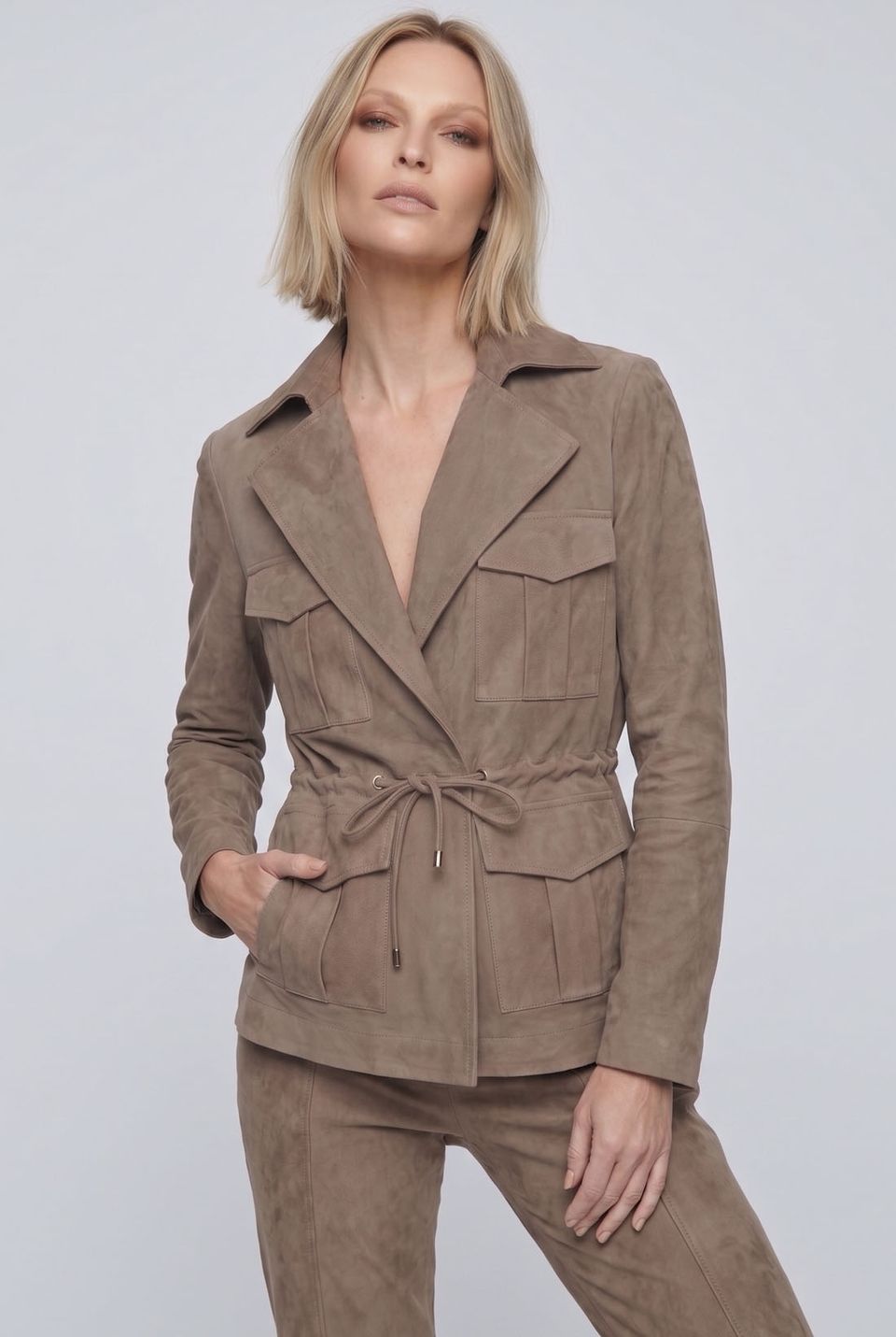 Parka Antonella Marrom Tutu
