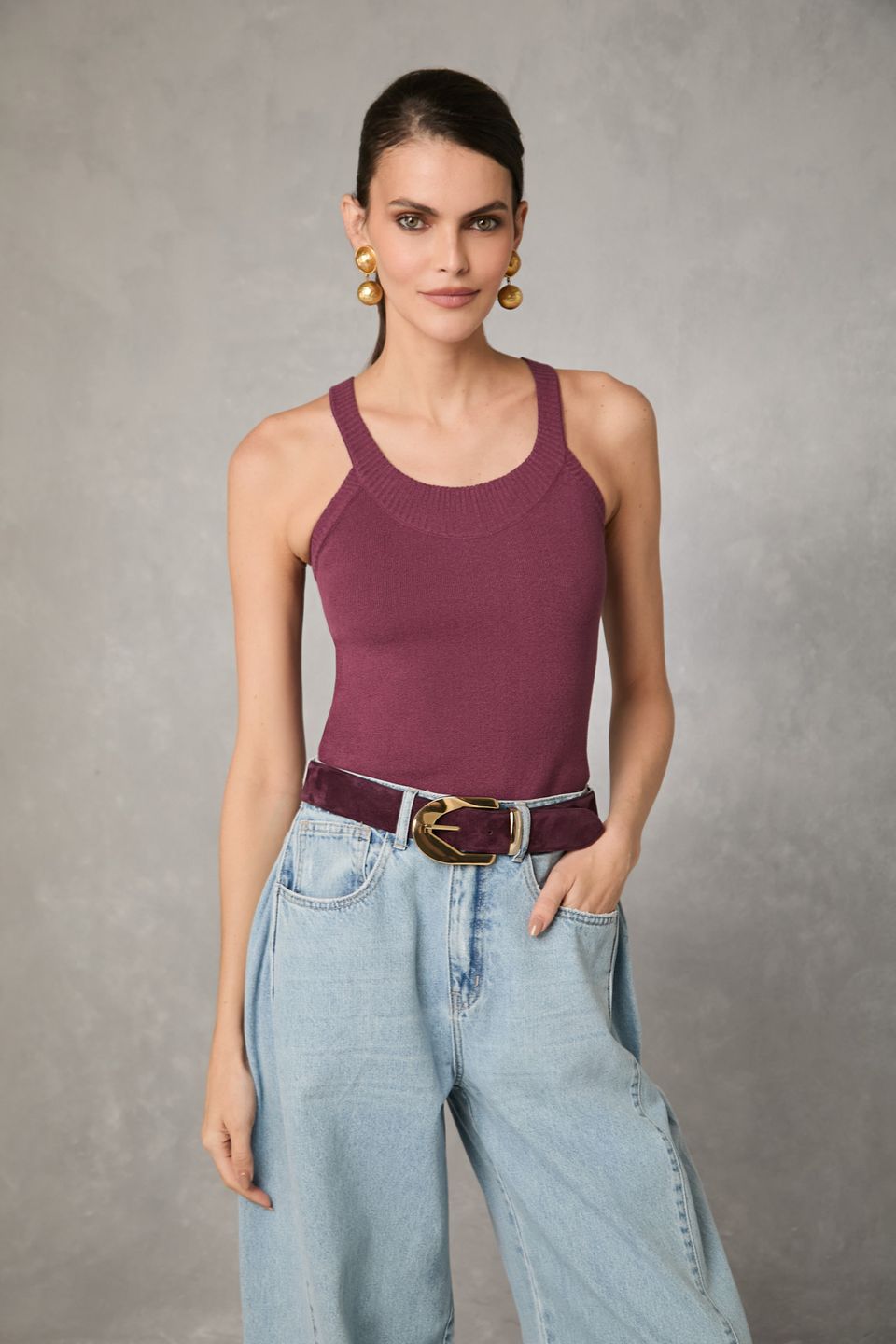 Body Orfélia Roxo Jabuticaba