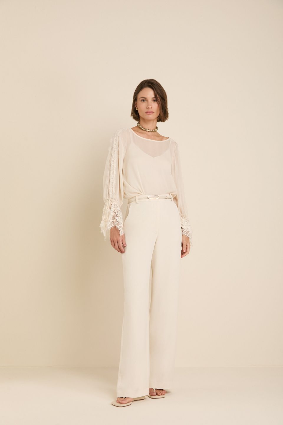 Calça Mel Cru