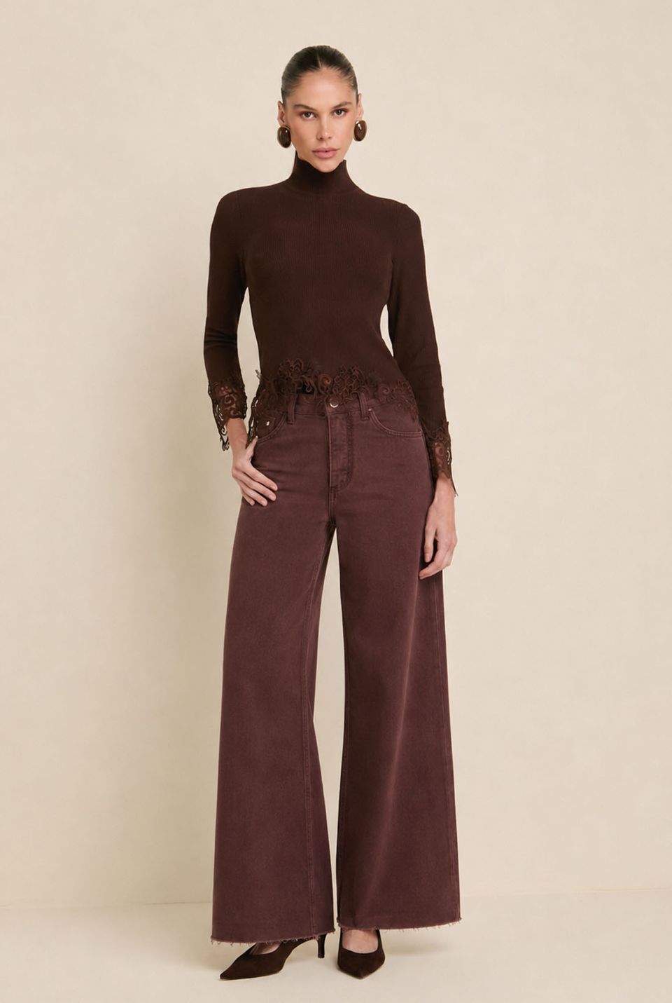Calça Adelaide Marrom
