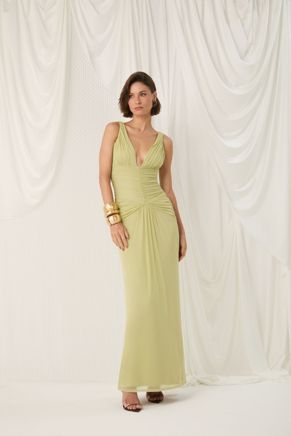 Vestido Mia Verde Claro