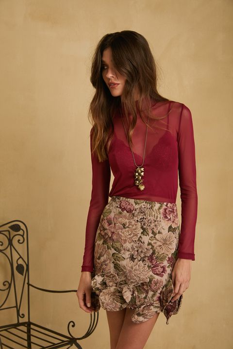 Blusa Nati Bordô — Iorane